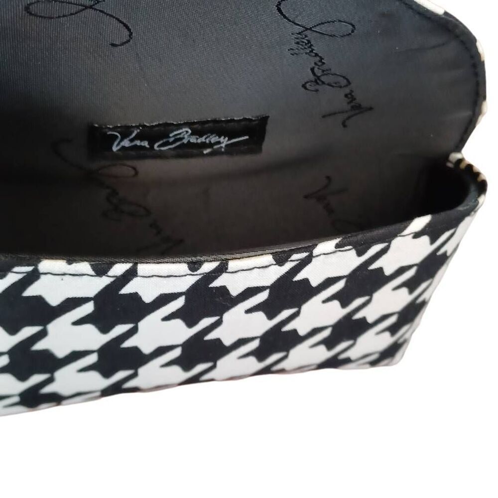 Vera Bradley Houndstooth purse w/ sunglasses case - Picture 3 of 4